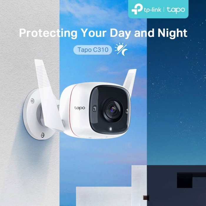 TP-Link Tapo C310 Cámara de Seguridad Wi-Fi 3MP Blanco
